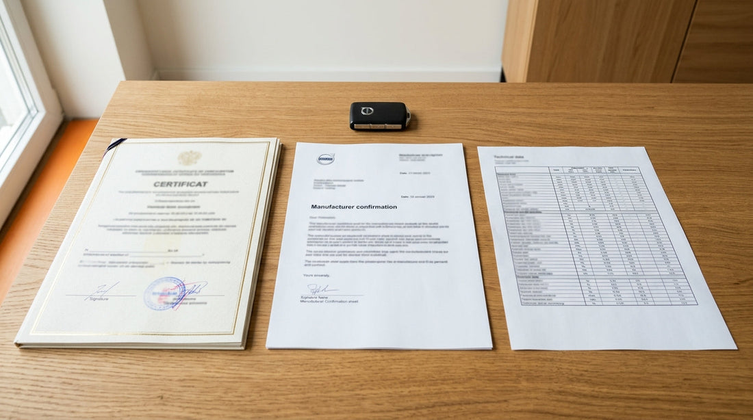 Datenblatt oder COC-Papiere: Was brauche ich wann?